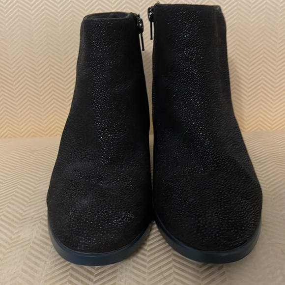 EUC Camper black leather contrast ling block heel ankle boots - Picture 7 of 14